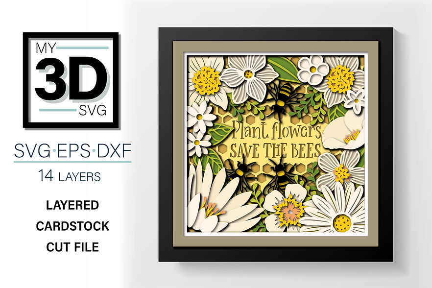 Shadow Box - Save The Bees