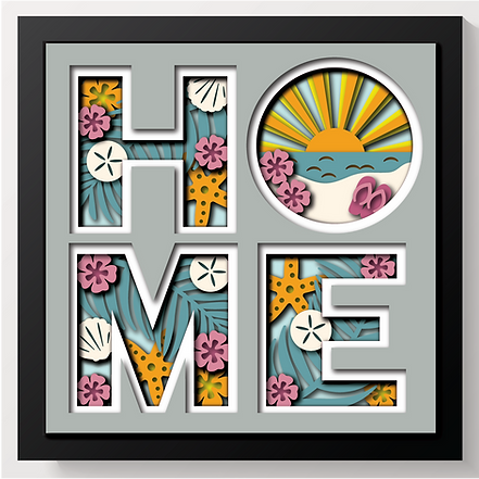 Shadow Box - Home Beach