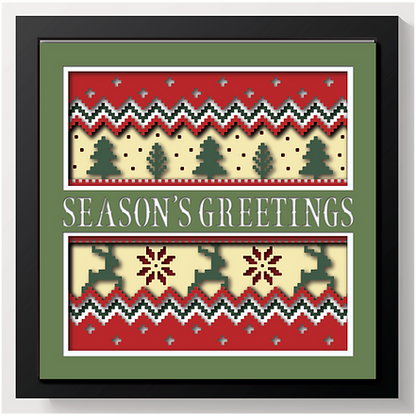 Shadow Box - Seasons Greetings Sweater