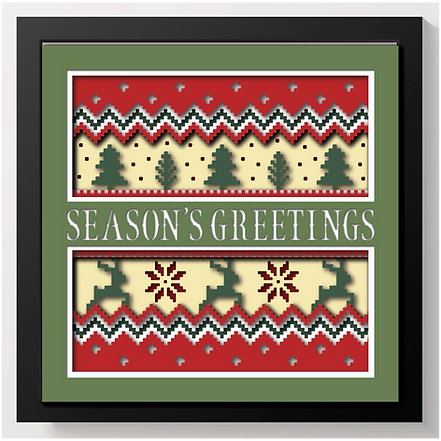 Shadow Box - Seasons Greetings Sweater