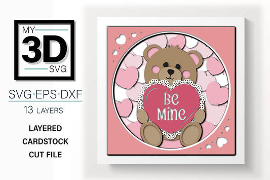 Shadow Box - Bear Valentine