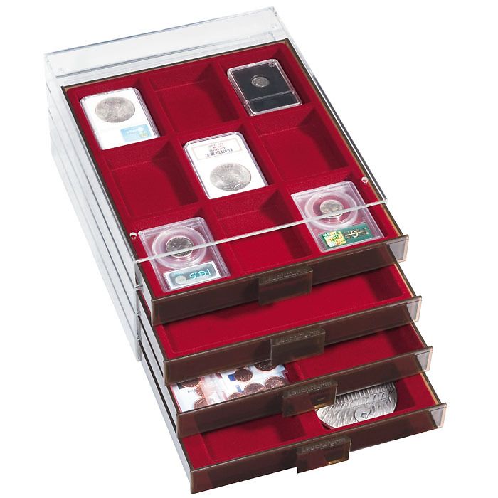 Lighthouse Coin Box XL With 2 - Rectangular Compartments – Subway Stamp ...