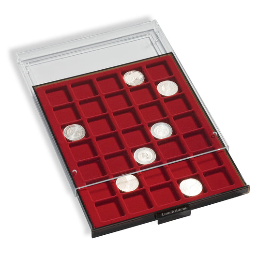 Lighthouse Coin Box 24 Spaces Up To 42mm Square Compartments
