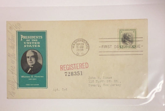President of the U.S.-Warren G Harding
