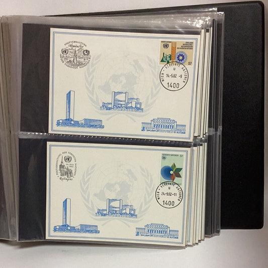 52 UN Postcards 1980-1991