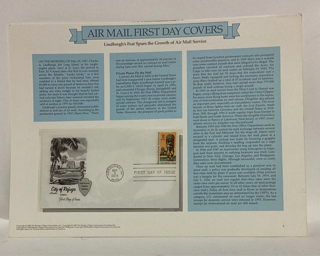 Hawaii National Parks Airmail FDC