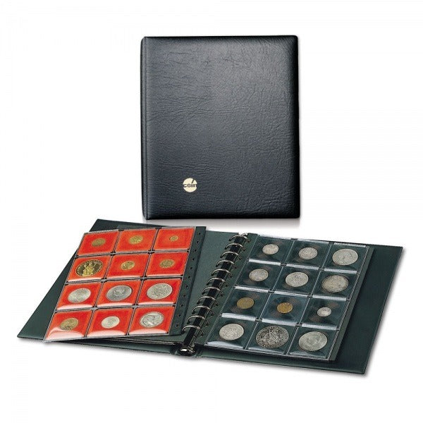Safe Coin Album Fit to Size with Red Frames