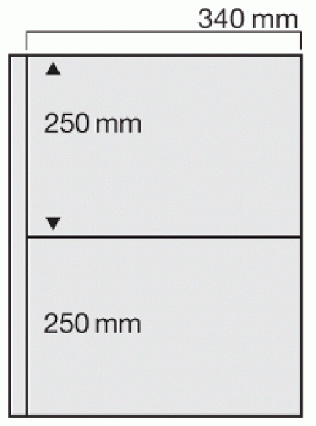 Safe Giant Transparent Page Per 5 With 2 Pockets