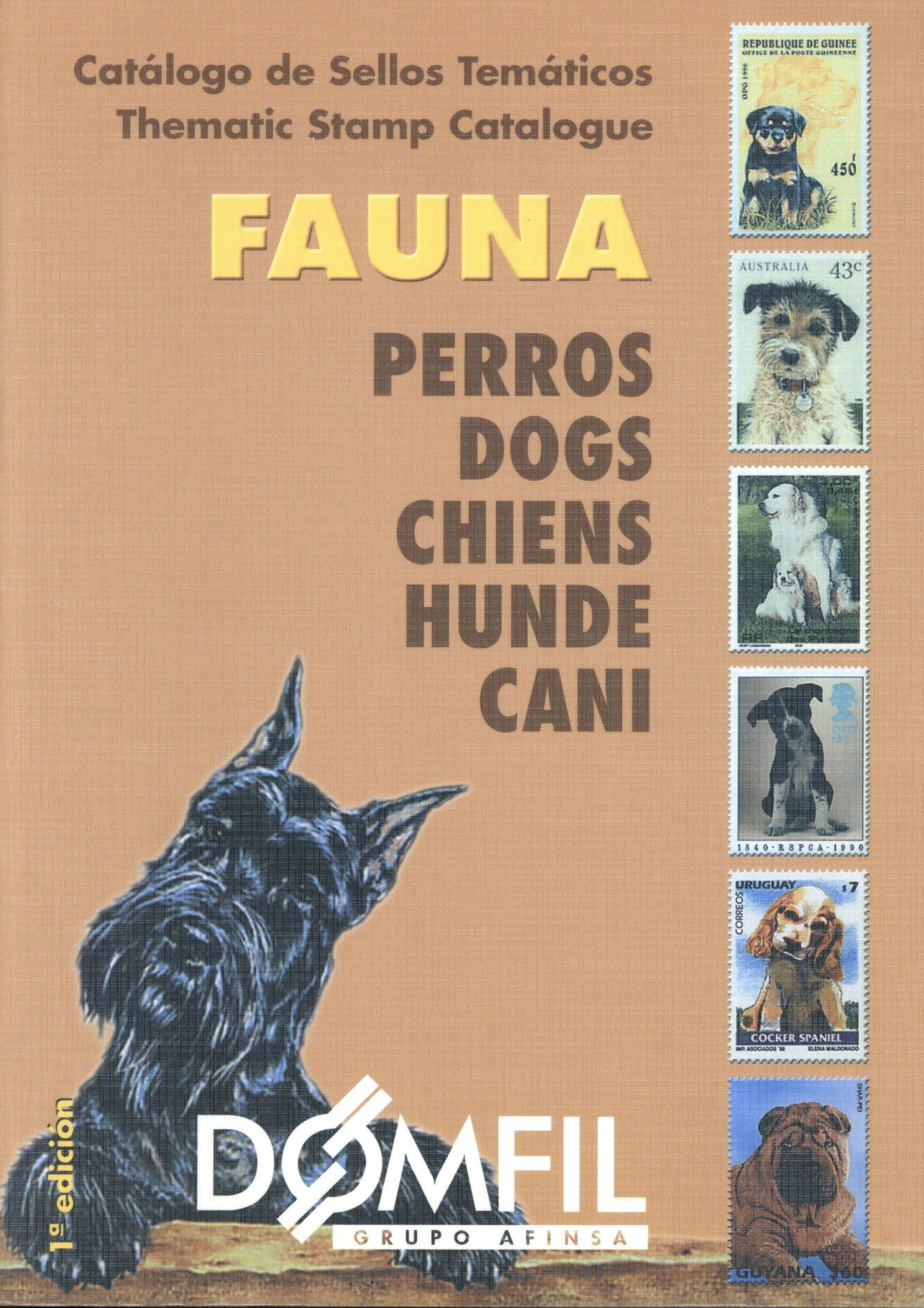 Topical Catalog Dogs 2001 Subway Stamp Shop Inc