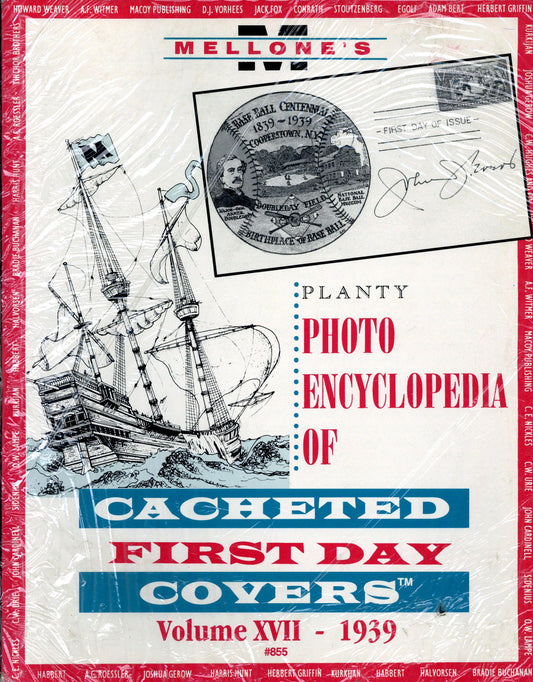 Planty Photo Encyclopedia Of Cacheted Fdc Vol 17 1939