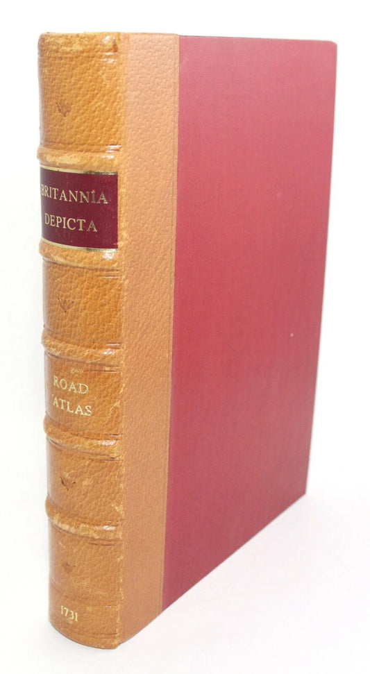 Britannia Depicta or Ogilby Improved Road Atlas of England & Wales 1731 Bowen