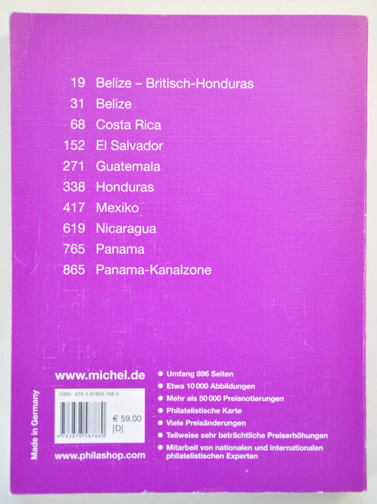 Michel Central America 2008/2009