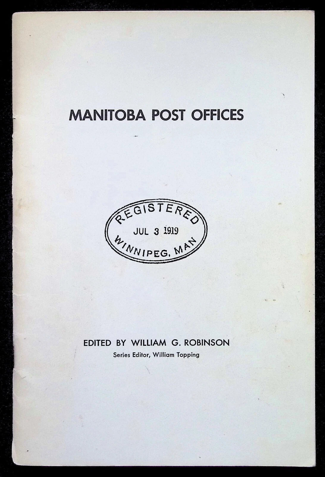 Manitoba Post Offices