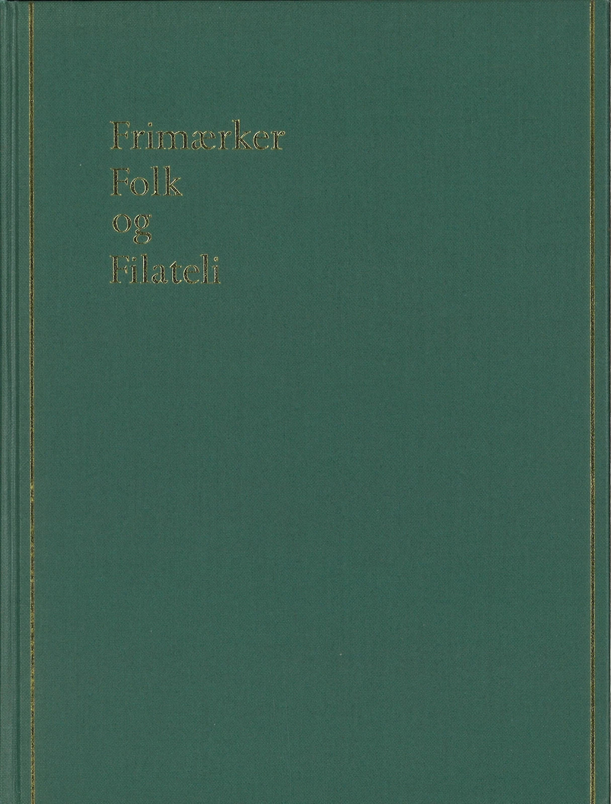 DENMARK: Frimaerker Folk of Filateli