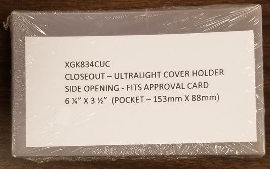 Ultra Lite Approval Card Side Loading (100)