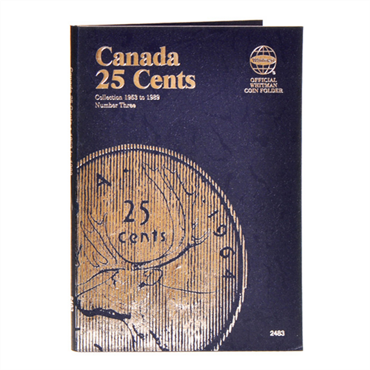 Whitman Coin Folder - Canadian 25 Cents # 3 1953-1989