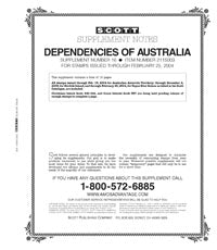 Scott Australia Dependencies 2003 #16
