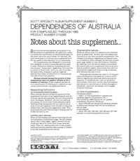 Scott Australia Dependencies 1989 #2