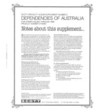 Scott Australia Dependencies 1990 #3