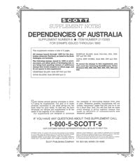 Scott Australia Dependencies 1993 #6