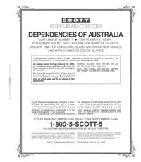 Scott Australia Dependencies 1994 #7