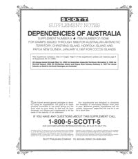 Scott Australia Dependencies 1996 #9