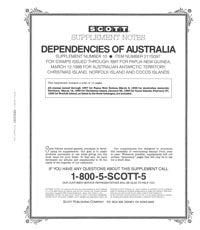 Scott Australia Dependencies 1997 #10