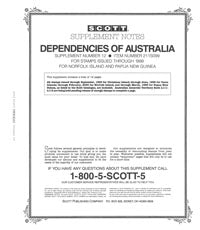 Scott Australia Dependencies 1999 #12