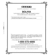 Scott Bolivia 2007 Supp #13