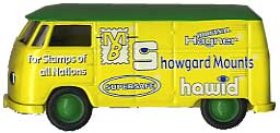 Showgard Yellow Volkswagon Kombi Van
