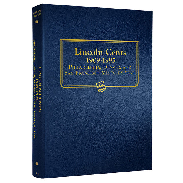 Whitman Lincoln Cents 1909-1995 Album