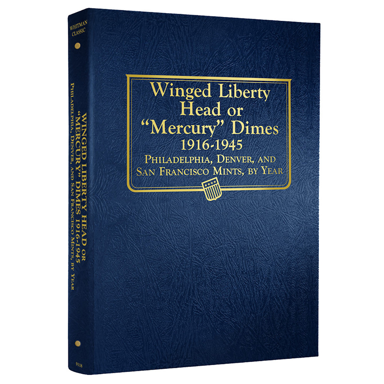 Whitman Mercury Dimes 1916-1945 Album