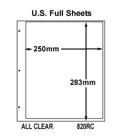 G&K 10-Sheet Pages Clear
