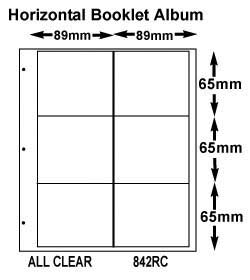 G&K 10 Booklet Pages-Horizontal Clear