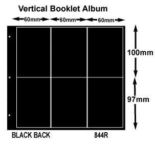 G&K 10 Booklet Pages Vertical Black