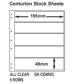 G&K Clear Centurion Pages 5 Row