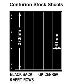 G&K Centurion Pages 5 Vertical Rows