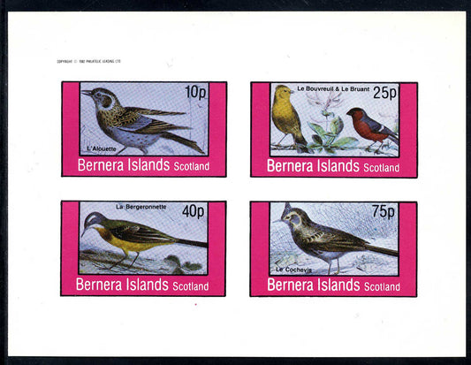 Bernera Exotic Birds I Imperf