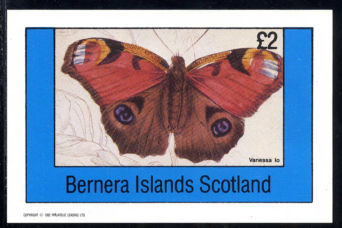 Bernera British Butterflies £2