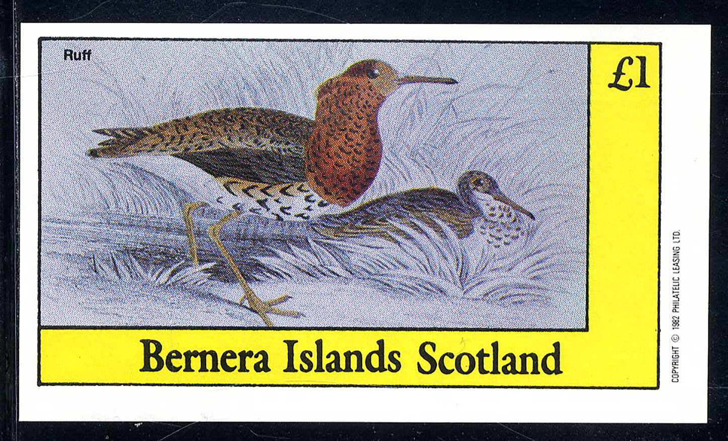 Bernera Birds Of Britain £1