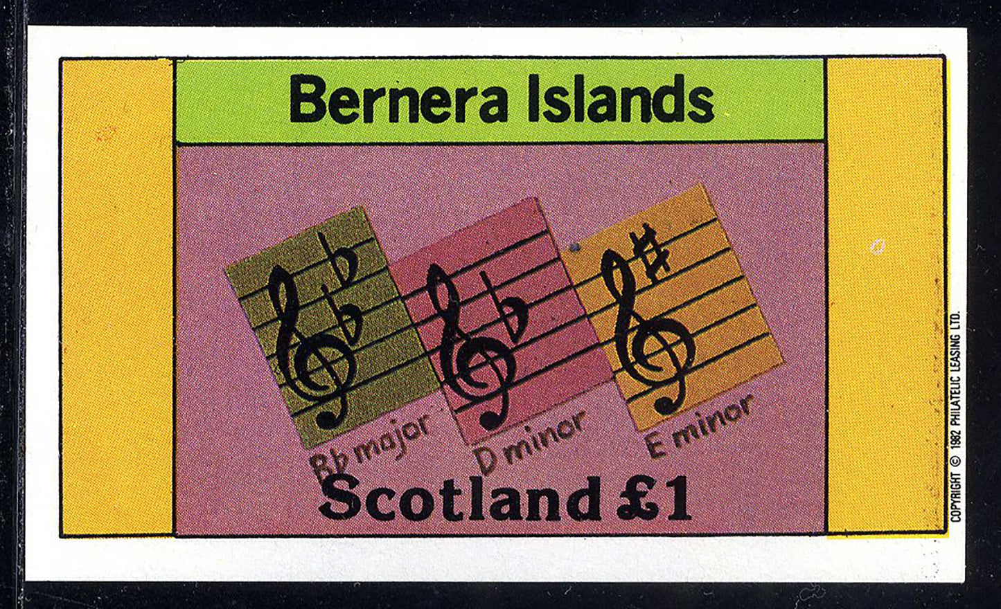 Bernera Muisc Notes £1