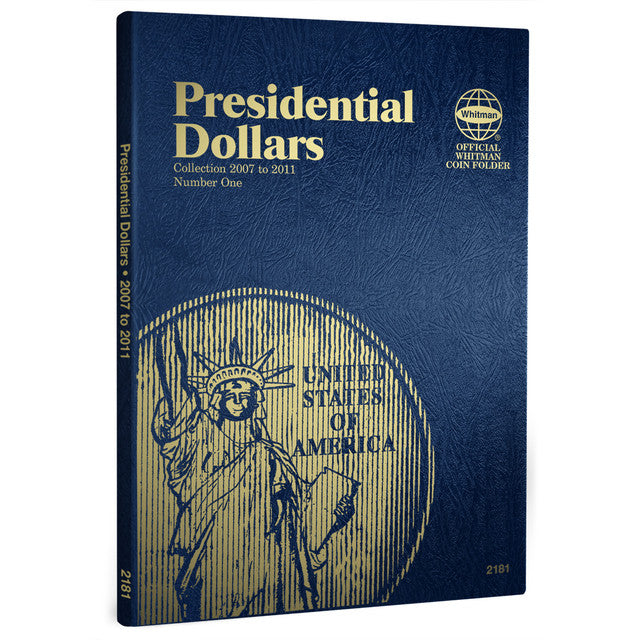 Whitman Presidential Dollar Folder #1 2007-2011