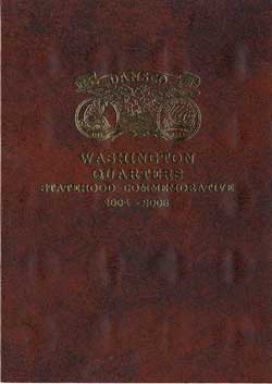 Dansco Folder-Washington Quarter 2004-2008