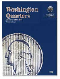 Whitman Coin Folder-Washington Quarter #4  1988-1998