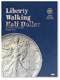 Whitman Coin Folder-Walk Half #2  1937-1947