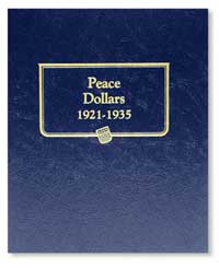 Whitman Peace Dollars 1921-1935 Album