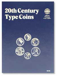 Whitman Coin Folder - 20th Century Type Set