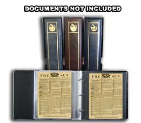 G&K Document Album Dustcase Clear Pages