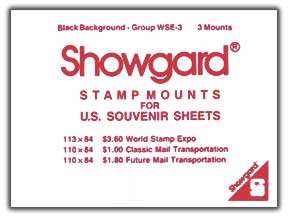 Showgard Expo Souvenir Sheet Set