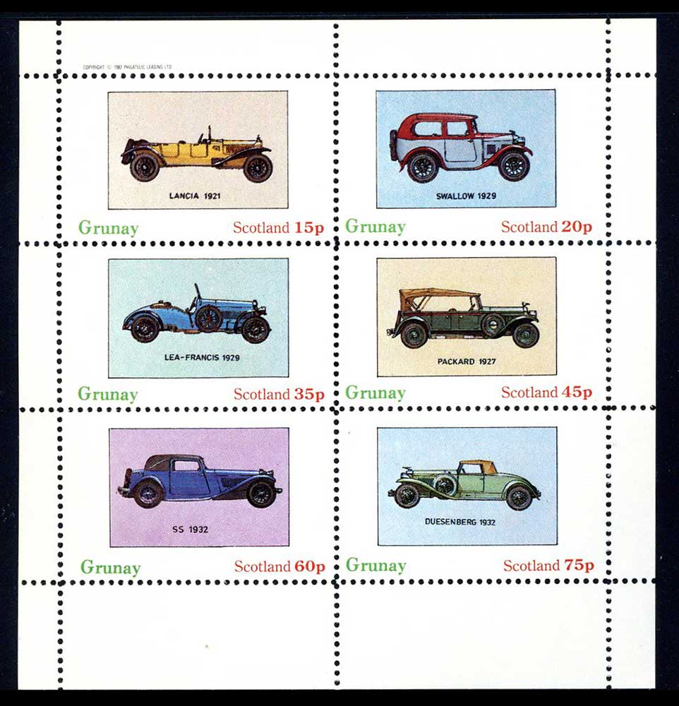 Grunay Cars 1921-1935